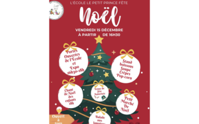 L’Ecole publique Le Petit Prince fête Noël !