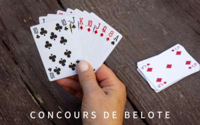Concours de belote du club de l’Amitié