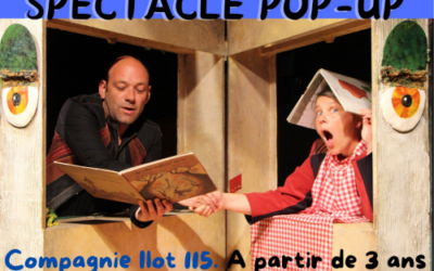Spectacle POP-UP à la bibliothèque de Mozé !