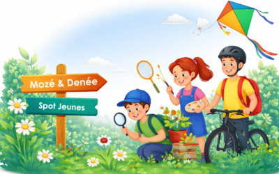 Retrouvez la nouvelle plaquette des animations pour les vacances de Printemps 2026 !