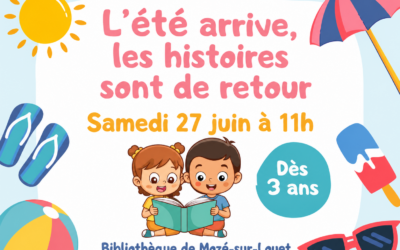 L’été arrive, les histoires sont de retour à la bibliothèque