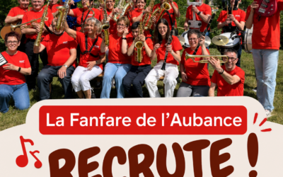 La Fanfare de l’Aubance recrute ! 🎺🎶