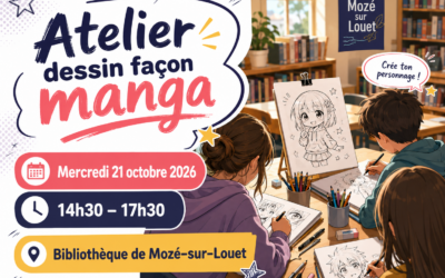 Atelier dessin façon manga – Apprenti Mangaka