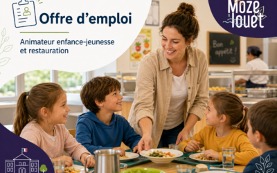 Animateur enfance jeunesse et restauration