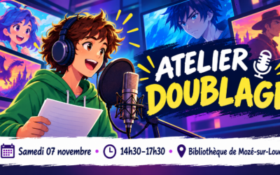 Atelier doublage : venez prêter votre voix aux personnages !